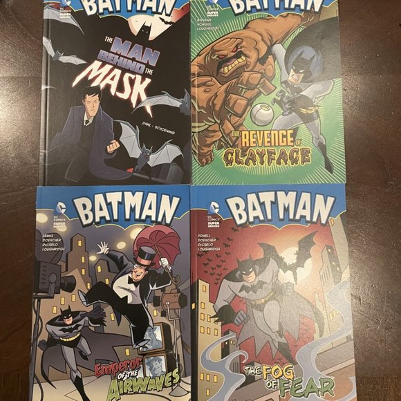 Set of 4 Batman Paperback Books DC Comics SuperHeroes Great Condition - Picture 2 of 3
